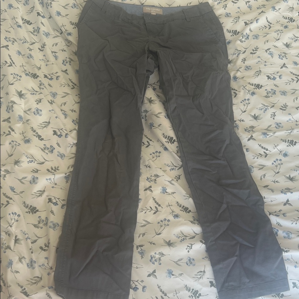 Banana Republic Gray Chinos